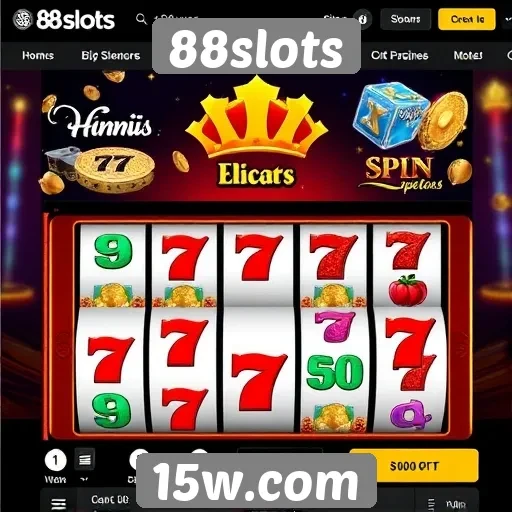 Análise da interface do usuário no 88slots